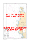 Port Louis to/à Langara Island Canadian Hydrographic Nautical Charts Marine Charts (CHS) Maps 3868