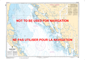 Hecate Strait Canadian Hydrographic Nautical Charts Marine Charts (CHS) Maps 3902