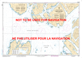 Approaches to/Approches à Portland Inlet Canadian Hydrographic Nautical Charts Marine Charts (CHS) Maps 3960