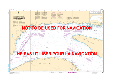 Havre Saint-Pierre et/and Cap des Rosiers à/to Pointe des Monts Canadian Hydrographic Nautical Charts Marine Charts (CHS) Maps 4026