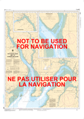 Petitcodiac River and / et Cumberland Basin Canadian Hydrographic Nautical Charts Marine Charts (CHS) Maps 4130