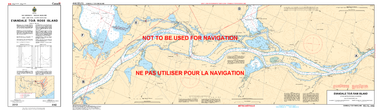 Evandale to / à Ross Island Canadian Hydrographic Nautical Charts Marine Charts (CHS) Maps 4142