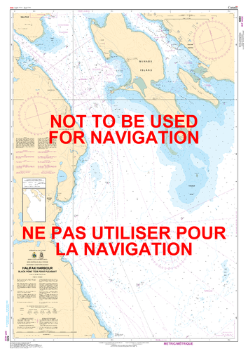 Halifax Harbour: Black Point to / à Point Pleasant Canadian Hydrographic Nautical Charts Marine Charts (CHS) Maps 4203