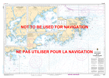 Cape Canso to / à Country Island Canadian Hydrographic Nautical Charts Marine Charts (CHS) Maps 4233