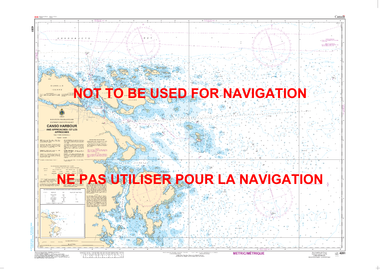 Canso Harbour and Approaches / et les Approches Canadian Hydrographic Nautical Charts Marine Charts (CHS) Maps 4281