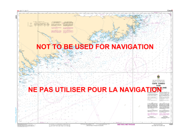 Cape Canso to / à Liscomb Island Canadian Hydrographic Nautical Charts Marine Charts (CHS) Maps 4321