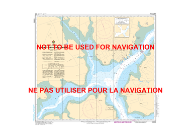 Charlottetown Harbour Canadian Hydrographic Nautical Charts Marine Charts (CHS) Maps 4460