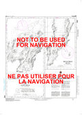 Plans - Notre Dame Bay Canadian Hydrographic Nautical Charts Marine Charts (CHS) Maps 4582