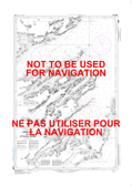 Green Head to / à Little Bay Island Canadian Hydrographic Nautical Charts Marine Charts (CHS) Maps 4585