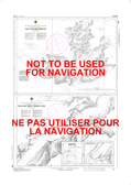 Pilley's Island Harbour - Halls Bay and / et Sunday Cove Canadian Hydrographic Nautical Charts Marine Charts (CHS) Maps 4591