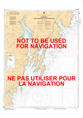 Burin Harbours and Approches / et les approches Canadian Hydrographic Nautical Charts Marine Charts (CHS) Maps 4616