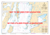 Red Island to / à Pinchgut Point Canadian Hydrographic Nautical Charts Marine Charts (CHS) Maps 4617
