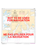 Garia Bay and / et Le Moine Bay Canadian Hydrographic Nautical Charts Marine Charts (CHS) Maps 4639