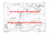 Anchorages / Mouillages in the / dans le Strait of Belle Isle / Détroit de Belle Isle Canadian Hydrographic Nautical Charts Marine Charts (CHS) Maps 4668