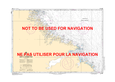 Nain to / à Domino Point Canadian Hydrographic Nautical Charts Marine Charts (CHS) Maps 4730