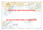 Burgeo and / et Ramea Islands Canadian Hydrographic Nautical Charts Marine Charts (CHS) Maps 4825