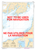 Fortune Bay: Southern Portion / Partie Sud Canadian Hydrographic Nautical Charts Marine Charts (CHS) Maps 4832