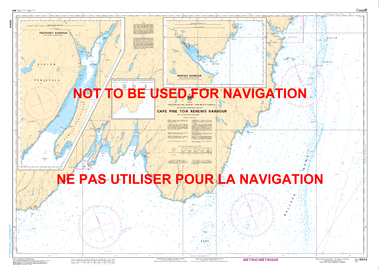 Cape Pine to / à Renews Harbour Canadian Hydrographic Nautical Charts Marine Charts (CHS) Maps 4844