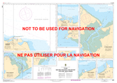 Plans Baie des Chaleurs / Chaleur Bay - Côte sud / South Shore Canadian Hydrographic Nautical Charts Marine Charts (CHS) Maps 4920