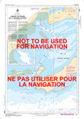 Chenal du Havre de la Grande Entrée Canadian Hydrographic Nautical Charts Marine Charts (CHS) Maps 4954