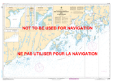 Baie de Bonne-Espérance à/to Île Mistanoque Canadian Hydrographic Nautical Charts Marine Charts (CHS) Maps 4970