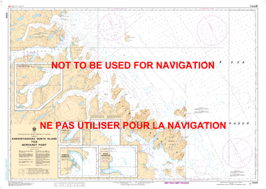 Khikkertarsoak North Island to / à Morhardt Point Canadian Hydrographic Nautical Charts Marine Charts (CHS) Maps 5056