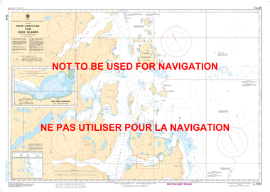 Cape Kakkiviak to / à Duck Islands Canadian Hydrographic Nautical Charts Marine Charts (CHS) Maps 5063