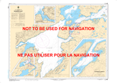 Sandwich Bay Canadian Hydrographic Nautical Charts Marine Charts (CHS) Maps 5138