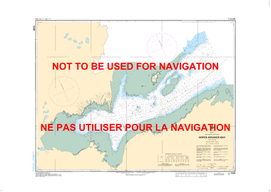 Hopes Advance Bay Canadian Hydrographic Nautical Charts Marine Charts (CHS) Maps 5349