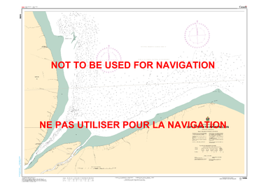 Cape Tatnam to/à Port Nelson Canadian Hydrographic Nautical Charts Marine Charts (CHS) Maps 5406
