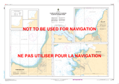 Plans du Détroit D'Hudson/Plans of Hudson Strait Canadian Hydrographic Nautical Charts Marine Charts (CHS) Maps 5429