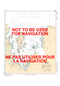 Diana Bay Canadian Hydrographic Nautical Charts Marine Charts (CHS) Maps 5452