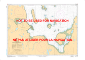 Diana Bay (Partie Sud/Southern Portion) Canadian Hydrographic Nautical Charts Marine Charts (CHS) Maps 5464