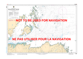 Baie aux feuilles / Leaf Bay et les Approches / and Approaches Canadian Hydrographic Nautical Charts Marine Charts (CHS) Maps 5467