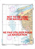 Long Island à/to Fort George Canadian Hydrographic Nautical Charts Marine Charts (CHS) Maps 5801