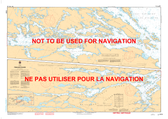 French River Canadian Hydrographic Nautical Charts Marine Charts (CHS) Maps 6036