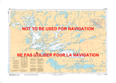 Rainy Lake / Lac à la Pluie Canadian Hydrographic Nautical Charts Marine Charts (CHS) Maps 6105