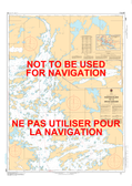 Hostess Island to/à Devils Cascade Canadian Hydrographic Nautical Charts Marine Charts (CHS) Maps 6107