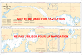 Seven Sisters Falls to/à Lac du Bonnet Canadian Hydrographic Nautical Charts Marine Charts (CHS) Maps 6205