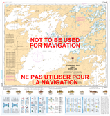 Ptarmigan Bay and/et Shoal Lake Canadian Hydrographic Nautical Charts Marine Charts (CHS) Maps 6217