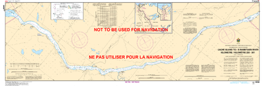 Cache Island to/à Rabbitskin River Kilometre 233 / Kilomètre 301 Canadian Hydrographic Nautical Charts Marine Charts (CHS) Maps 6408