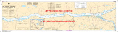 Fort Simpson to/à Trail River Kilometre 330 / Kilometre 390 Canadian Hydrographic Nautical Charts Marine Charts (CHS) Maps 6410