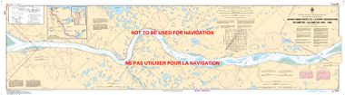 Adam Cabin Creek to/à Point Separation Kilometre 1400 / Kilomètre 1480 Canadian Hydrographic Nautical Charts Marine Charts (CHS) Maps 6426