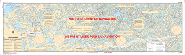 West Channel, Aklavik to/à Shallow Bay Canadian Hydrographic Nautical Charts Marine Charts (CHS) Maps 6433