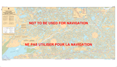 Napoiak Channel, including / y compris Schooner and/et Taylor Channels Kilometre/Kilomètre 1590 - 1650 Canadian Hydrographic Nautical Charts Marine Charts (CHS) Maps 6436