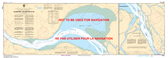 Mackenzie River / Fleuve Mackenzie (Kilometre / Kilomètre 90-147) Canadian Hydrographic Nautical Charts Marine Charts (CHS) Maps 6454