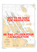 Pike-Resor Channel Canadian Hydrographic Nautical Charts Marine Charts (CHS) Maps 7125