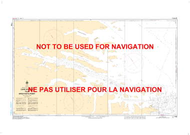 Cape Hooper to/à Arguyartu Point Including/y compris Ekalugad Fiord Canadian Hydrographic Nautical Charts Marine Charts (CHS) Maps 7194