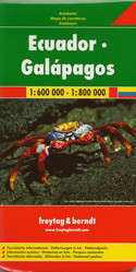 Equador Galapagos Travel Map