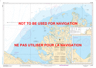 Mackenzie Bay Canadian Hydrographic Nautical Charts Marine Charts (CHS) Maps 7662